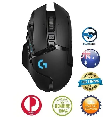 Logitech G502 Lightspeed Wireless Gaming Mouse • $145