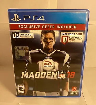 Madden NFL 18 - Sony PlayStation 4 • $2