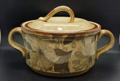 £18.99 • Buy GRAYSHOTT POTTERY 20cm Vintage Casserole Oven Dish, Pot With Lid Made In England