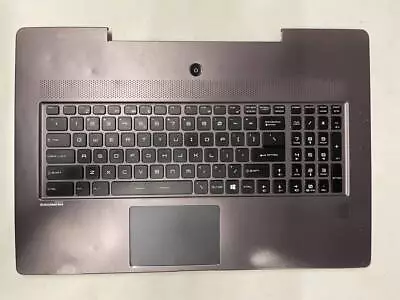 MSI GS70 MS-1772 17.3  Laptop Palmrest Backlit Keyboard 771C412CG0 #md540	 • $53.99