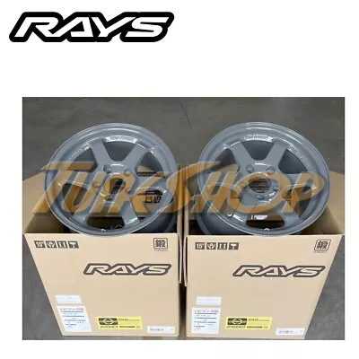 VOLK RACING TE37SL 15x8 5x114.3 +32 JDM CIVIC INTEGRA MIATA MX5 WHEEL RIM A.GRAY • $2595.95