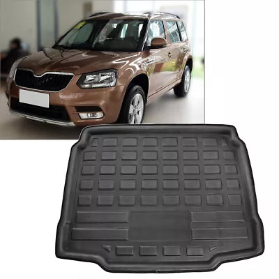 For Skoda Yeti 5L 2009-2017 Cargo Liner Boot Tray Rear Trunk Cover Floor Pad • $38.91