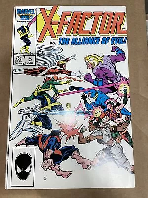 X-Factor #5 (1986 Marvel Comics) 1st Apocalypse (Cameo) • $17.75