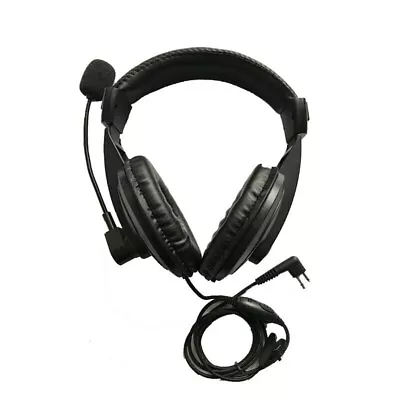 Radio Headset With Vox PPT Push To Talk For Motorola CP040 CP200 GP300 GP88 • $29.53