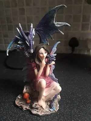 Puckator Fairy Fate Figurines Faeries Ornaments Puckator Fate Dragon Mother • £10