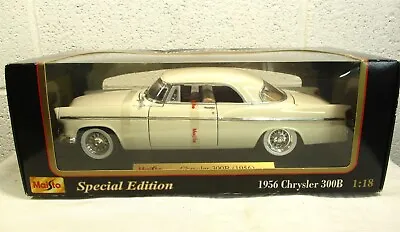 Maisto Special Edition1956 Chrysler 300b 1:18 Scale New Old Stock • $28.99
