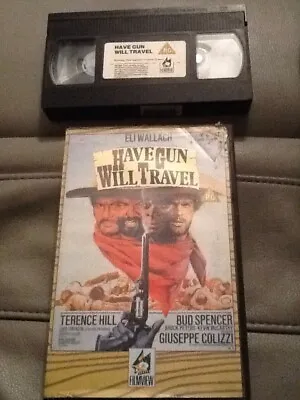 Have Gun Will Travel - Terence Hill/Bud Spencer. Big Box VHS  Pre Cert Int • $11.18