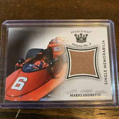 Sportkings Single Memorabilia Mario Andretti Volume No. 3 #SM-MA  • $9.99