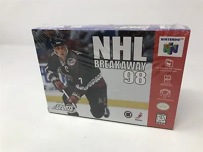 NHL Breakaway 98 - Nintendo 64 N64 - Brand New & Sealed -- RARE • £62.22