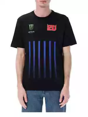 FABIO QUARTARARO OFFICIAL  Monster Energy Stripes T Shirt - 23 33701 • $49.31