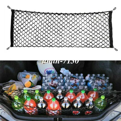 $11.99 • Buy Parts Accessories Car SUV Envelope Style Trunk Cargo Net Universal