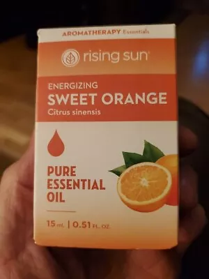 Rising Sun - Energizing Sweet Orange Citrus Sinensis Pure Essential Oil 15ml  • $9.99