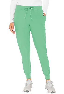 Med Couture Women's Scrubs Seamed Jogger Tall Pants MC8721T GELO Gelato • $43.99