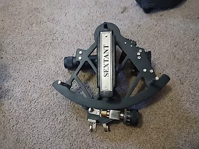 Tamaya Sextant 1712 Black Marine Navigation Tool Working Nautical Gift Item 9  • $35.98