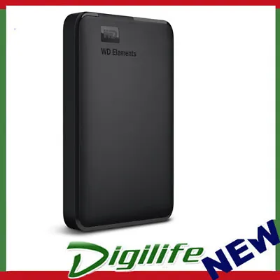 WD Elements 5TB USB 3.0 Portable External Hard Drive • $242