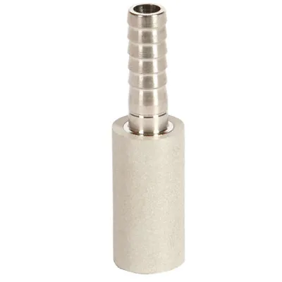 2 Micron Stainless Steel Diffusion Stone / Air Stone - Home Brew Carbonation • £9.99