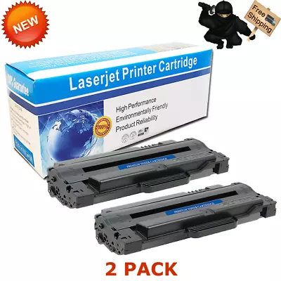 2 MLT-D105L MLT-D105S Toner For Samsung ML-1910 ML-1915 ML-2525 ML-2545 ML-2580n • $33.95