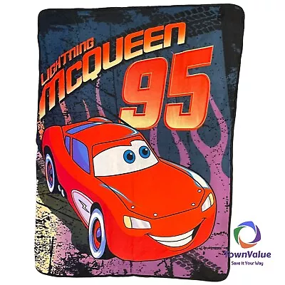 Disney Pixar Car Plush 56  X 41  Fleece Reversible Multicolor Bedding Blankets • $32.75