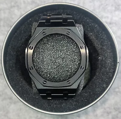 Metal Bezel Bracelet For CasiOak G-Shock GA2100: Case & Strap Only/All Black • $70