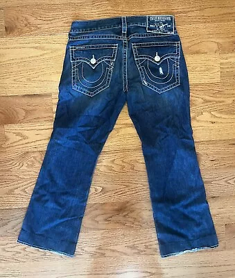 True Religion Jeans Men's Billy Big T Sand Canyon 24858NBTDL Denim Size 34 • $29.99