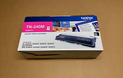 Brother Genuine TN-240M MAGENTA DCP9010CN HL3070CW 3040CN MFC9120 1.4K Pages • $100