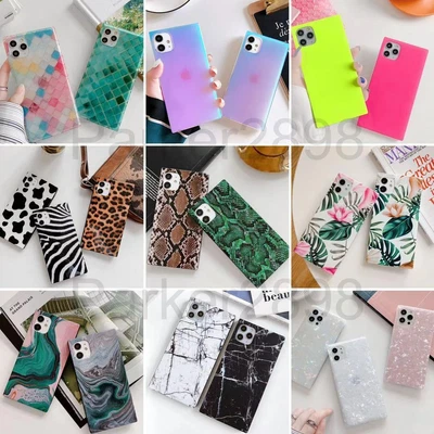 $17.59 • Buy For IPhone 13 12 11 Pro XR XS Max 8 7 Laser Pattern Fluorescent TPU Case Cover