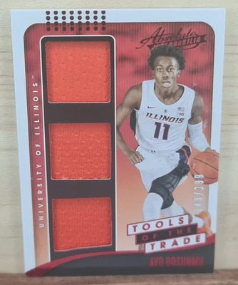 $19.50 • Buy 2021-22 Chronicles Absolute Draft Picks Tools Of The Trade Ayo Dosunmu /199 Red