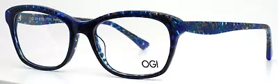 OGI Evolution 9238/2167 Deep Azure Womens Cat Eye Eyeglasses 54-17-140 B:37 • $45.99