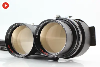 Video [Near MINT] Mamiya Sekor Super 180mm F/4.5 TLR Lens For C330 C220 JAPAN • $129.99