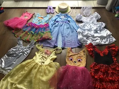 £16.05 • Buy Girls X8 Princess Etc Fancy Dress Up Costume Bundle Age 5-6 Years