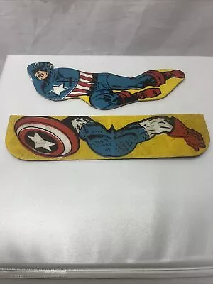 Original Captain America 1966 Flyers Topps MARVEL UNIVERSE Vintage Missing Tail • $24.50