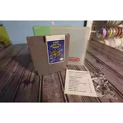 Monster In My Pocket NES Authentic Tested W/ Manual • $120