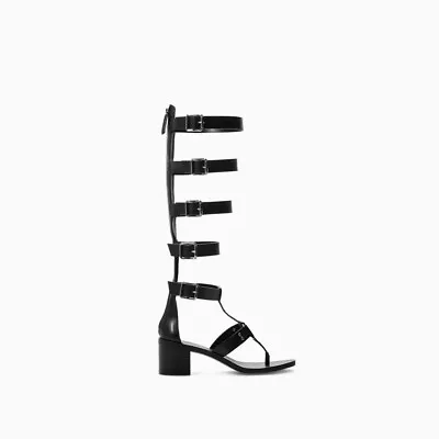 NIB - ZARA - Knee High Gladiator Sandal - 7550/301  • $24.99