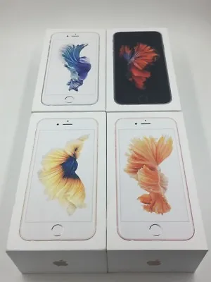 Apple IPhone 6S/6 6S Plus/6 Plus EMPTY BOX RETAIL UK Rose Gold/Silver/Space Gray • £7.99