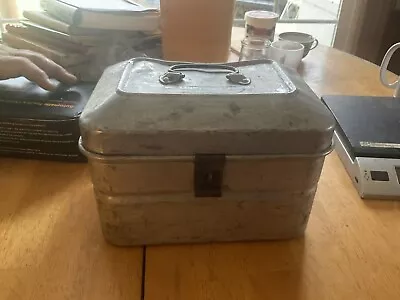 Vintage Miners Aluminum Lunch Box • $31.50