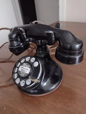 1927-1930 Western Electric Model 102 Hotel Lobby Phone With E1 Handset • $200