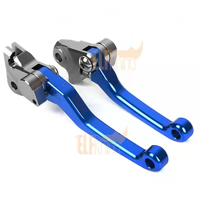 For Yamaha YZ250F 2009-2022 Brake Clutch Levers Pivot Blue 2021 2020 2019 2018 • $48.89