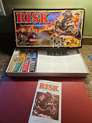 Vintage Risk - The World Conquest Game Parker Brothers 1993 Complete • $16.68
