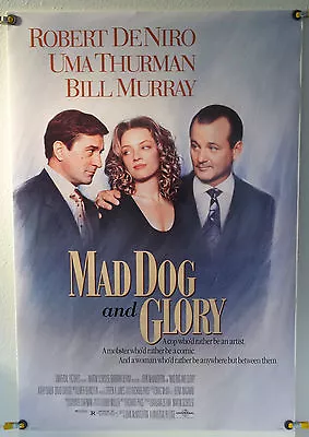 Mad Dog And Glory Ds Rolled Original One Sheet Robert De Niro Bill Murray (1993) • $20