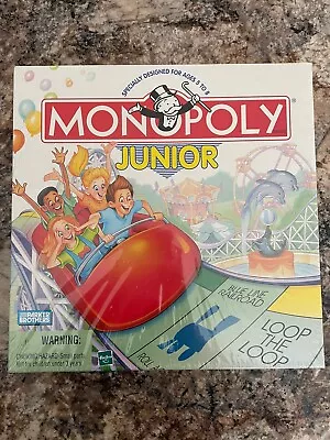 Monopoly Jr Junior Vintage Board Game Parker Brothers Hasbro 1999 NEW Sealed • $34