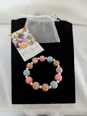 Viva Beads Stretch Bracelet • $21