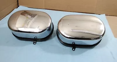 1987-1999 Kawasaki Vulcan 88 1500 Air Cleaners & Chrome Covers Nice! VN1500 • $135