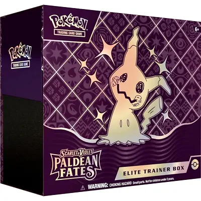 Pokemon TCG Paldean Fates Elite Trainer Box Sealed New • $42.36