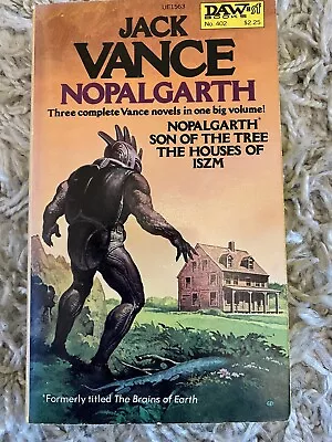 £9.95 • Buy JACK VANCE - NOPALGARTH Vintage Sci-Fi Paperback Daw Yellow Spine 402