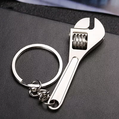 1x Car Keychain Metal Key Ring Chain Keyfob Keyring Mini Wrench Model Gift Metal • $4.17