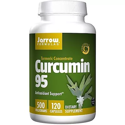 Turmeric (Curcumin) 95 - 120 Caps (500mg) - Jarrow • £50.01