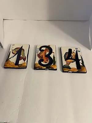 Mexican Tile House Numbers • $10