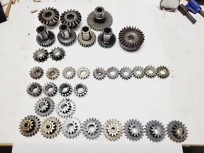 Lot Of Vintage Steel Gears Steampunk Art Engine Motor Trans Sculpture Art (34) • $42.99