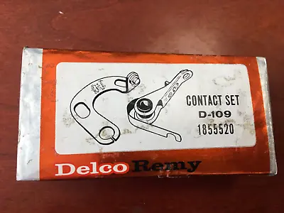  Vintage Sealed In The Box Delco Remy Ignition Contact Set D109 1855529 1930's • $24.95