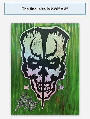 Doyle Misfits Holographic Sticker New Orleans Music Band Paint Rock Punk Liveart • $5